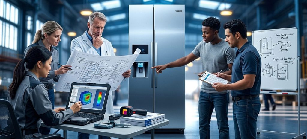 Les frigos Valberg sont une marque du groupe Electro Dépôt, et fait fabriquer la plupart de ses réfrigérateurs en Chine.